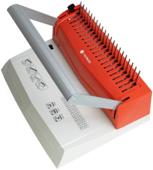 Переплетчик Heleos БП16ПБК A4/перф.16л.сшив/макс.500л./пластик.пруж. (6-51мм) от магазина РЭССИ