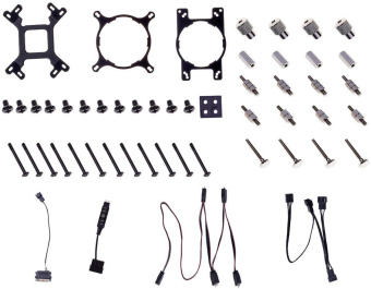 Система водяного охлаждения ID-Cooling Auraflow X 360 Soc-AM5/AM4/1151/1200/2066/1700 4-pin 18-35dB Al+Cu 350W LED Ret от магазина РЭССИ