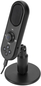 Микрофон проводной Оклик MP-M300 1.5м черный от магазина РЭССИ