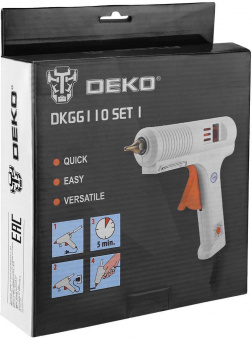 Клеевой пистолет Deko DKGG110 110Вт стерж.:11мм от магазина РЭССИ