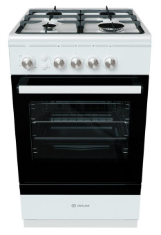 Плита Газовая De Luxe 506040.24г ЧР белый от магазина РЭССИ