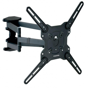 Кронштейн для телевизора Kromax OPTIMA-407 серый 22"-65" макс.45кг настенный поворот и наклон от магазина РЭССИ
