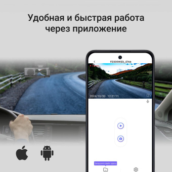 Видеорегистратор Digma FreeDrive 943W черный 4Mpix 1440x2560 110гр. SA 223 от магазина РЭССИ