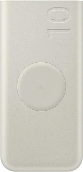 Мобильный аккумулятор Samsung EB-U2510 10000mAh 25W 3A 2xUSB-C беспров.зар. бежевый (EB-U2510XUEGRU) от магазина РЭССИ