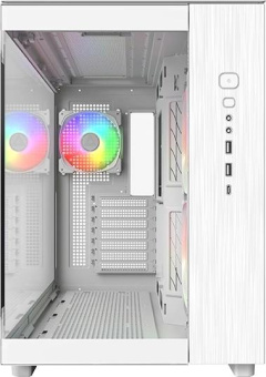 Корпус Montech King 65 черный без БП ATX 2xUSB3.0 audio bott PSU от магазина РЭССИ