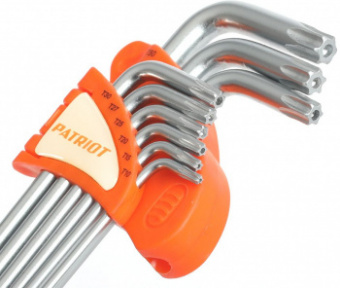 Набор ключей Patriot SKТ-9EL Torx 9 предметов от магазина РЭССИ