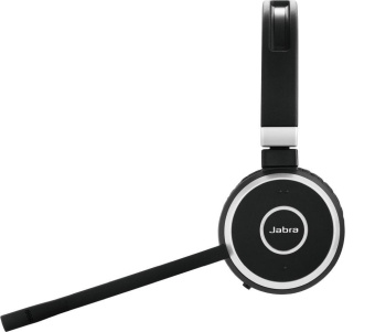 Наушники с микрофоном Jabra Evolve 65 SE черный накладные BT оголовье (6599-833-309) от магазина РЭССИ