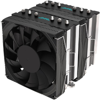 Устройство охлаждения(кулер) GMNG GG-CPC250-1 120x120x25mm Soc-AM5/AM4/1151/1200/2066/1700 черный 4-pin 22-32dB Al+Cu 250W 930gr Ret (GG-CPC250-1-BK) от магазина РЭССИ