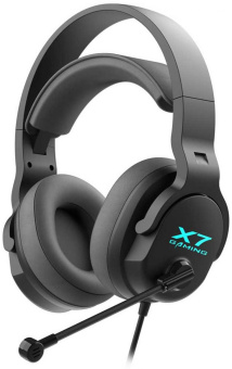 Наушники с микрофоном A4Tech XH-720p черный 2м мониторные оголовье от магазина РЭССИ
