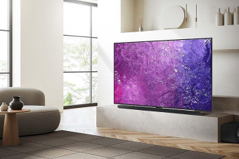 Телевизор QLED Samsung 75" QE75QN90CAUXRU Series 9 серебристый 4K Ultra HD 120Hz DVB-T2 DVB-C DVB-S2 USB WiFi Smart TV (RUS) от магазина РЭССИ