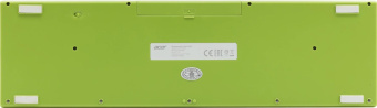 Клавиатура + мышь Acer OCC205 клав:зеленый/желтый мышь:зеленый/желтый USB беспроводная slim (ZL.ACCEE.00E) от магазина РЭССИ