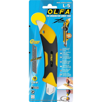 Трещоточный нож OLFA 18 мм OL-L-5 от магазина РЭССИ
