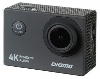 Видеорегистратор Digma FreeDrive Action 4K черный 8Mpix 2160x3840 2160p 140гр. от магазина РЭССИ