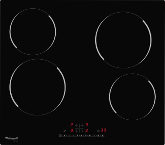 Варочная поверхность Weissgauff HV 640 BS черный от магазина РЭССИ