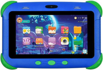 Планшет Digma CITI Kids MT8321 (1.3) 4C RAM2Gb ROM32Gb 7" IPS 1024x600 3G Android 9.0 синий 2Mpix 0.3Mpix BT WiFi Touch microSDHC 64Gb minUSB 2800mAh от магазина РЭССИ