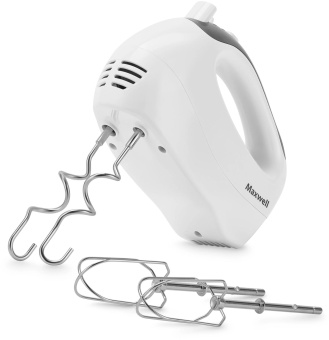 Миксер ручной Maxwell MW-1356 300Вт белый от магазина РЭССИ