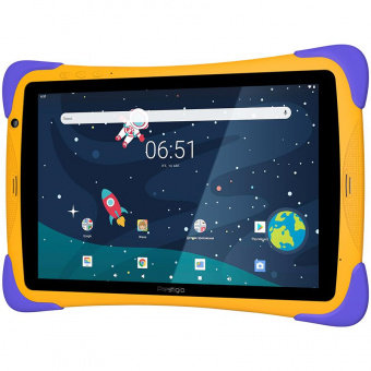 Планшет Prestigio Smartkids UP RK3326 (1.5) 4C RAM1Gb ROM16Gb 10.1" IPS 1280x800 Android 10.0 Go фиолетовый/оранжевый 2Mpix 0.3Mpix BT WiFi Touch microSD 128Gb 6000mAh от магазина РЭССИ