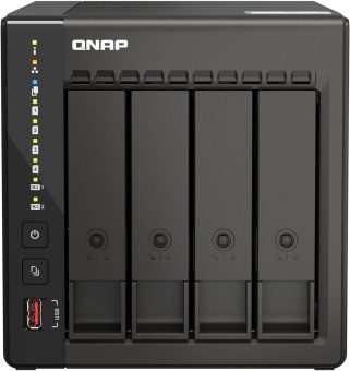 Сетевое хранилище NAS Qnap Original TS-453E-8G 4-bay настольный Celeron J6412 от магазина РЭССИ