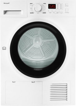 Сушильная машина Weissgauff WD 6128 D кл.энер.:B макс.загр.:8кг белый (429679) от магазина РЭССИ