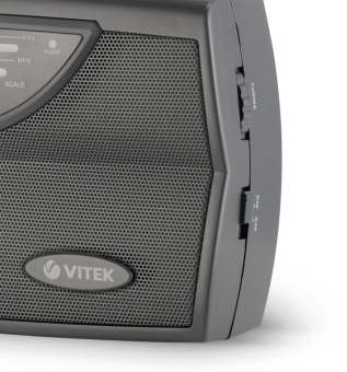 Радиоприемник настольный Vitek VT-3591 серый от магазина РЭССИ