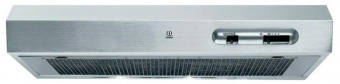 Вытяжка козырьковая Indesit ISLK 66 LS X нержавеющая сталь управление: ползунковое (1 мотор) от магазина РЭССИ