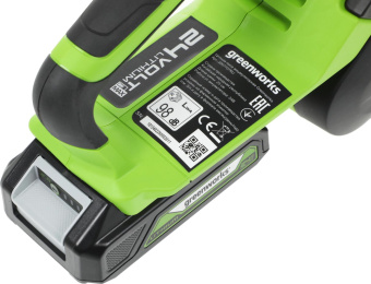 Цепная пила Greenworks G24CS25K2 аккум. дл.шины:10" (25cm) 1аккум. 2Ач ЗУ (2007707UA) от магазина РЭССИ