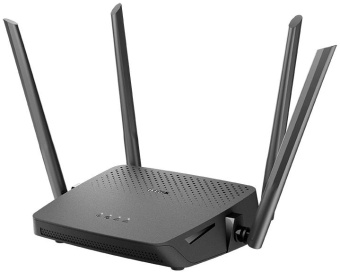Роутер беспроводной D-Link DIR-825/RU/R7 (DIR-825/RU/R7A) AC1200 10/100/1000BASE-T черный от магазина РЭССИ
