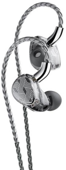 Наушники внутриканальные Fiio FA19 1.2м черный проводные в ушной раковине от магазина РЭССИ