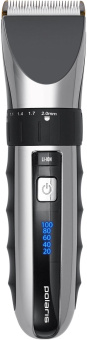 Машинка для стрижки Polaris PHC 3017RC Argan Therapy Pro черный/серебристый (насадок в компл:5шт) от магазина РЭССИ