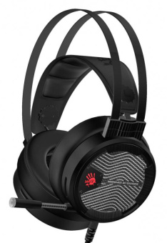 Наушники с микрофоном A4Tech Bloody M620T черный 1.8м мониторные оголовье (M620T) от магазина РЭССИ