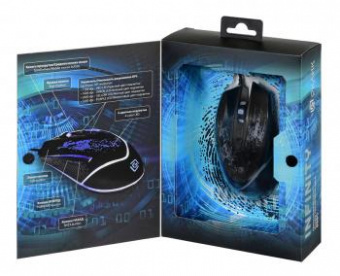 Мышь Оклик 888G INFINITY черный оптическая (3200dpi) USB (6but) от магазина РЭССИ