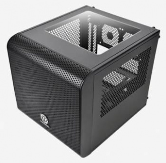 Корпус Thermaltake Core V1 черный без БП miniITX 1x200mm 2xUSB3.0 audio bott PSU от магазина РЭССИ