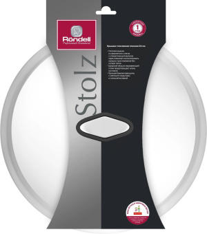 Крышка Rondell Stolz RDA-1784 d=24см крыш.прозрачный руч.черная от магазина РЭССИ