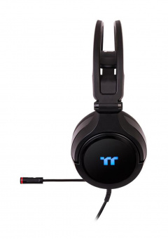 Наушники с микрофоном Thermaltake Riing Pro черный накладные USB оголовье (GHT-RPR-DIECBK-29) от магазина РЭССИ