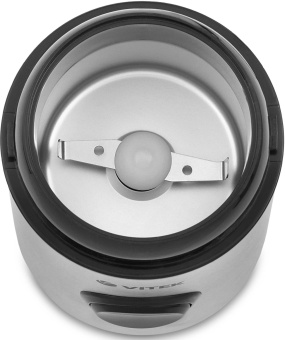 Кофемолка Vitek VT-7123 150Вт сист.помол.:ротац.нож вместим.:50гр стальной от магазина РЭССИ