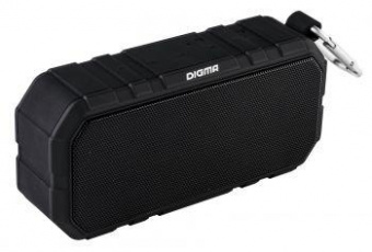 Колонка порт. Digma S-40 черный 10W 1.0 BT 2000mAh (SP4010B) от магазина РЭССИ