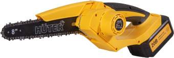 Электрическая цепная пила Huter ELS ELS-20/8-Li-2К-BL дл.шины:8" (20cm) 2аккум. 4Ач ЗУ (70/10/40) от магазина РЭССИ