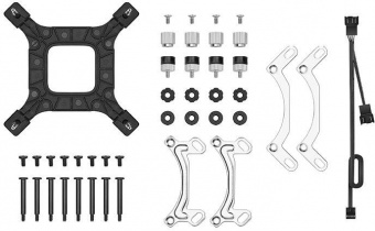 Система водяного охлаждения Deepcool LE500 Soc-AM5/AM4/1151/1200/1700 4-pin 18-33dB Al+Cu 220W 1238gr LED Ret от магазина РЭССИ