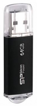 Флеш Диск Silicon Power 64Gb Ultima II-I Series SP064GBUF2M01V1K USB2.0 черный от магазина РЭССИ
