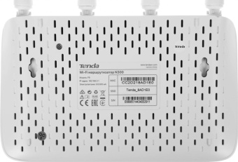 Роутер беспроводной Tenda F6 N300 10/100BASE-TX белый от магазина РЭССИ