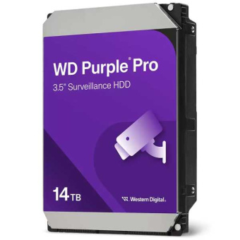 Жесткий диск 3.5'' 14 ТБ Purple Pro, SATAIII, 7200 об/мин, 512 МБ от магазина РЭССИ