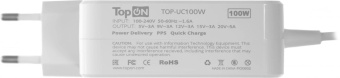Адаптер TopON TOP-UC100W автоматический 100W 5V-20V 5A 2.25A от бытовой электросети от магазина РЭССИ