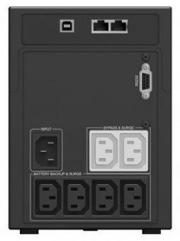 Источник бесперебойного питания Ippon Smart Power Pro II 1200 720Вт 1200ВА черный от магазина РЭССИ