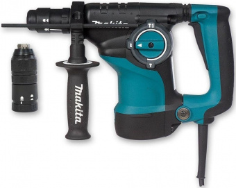 Перфоратор Makita HR2811FT патрон:SDS-plus уд.:2.9Дж 220Вт (кейс в комплекте) от магазина РЭССИ