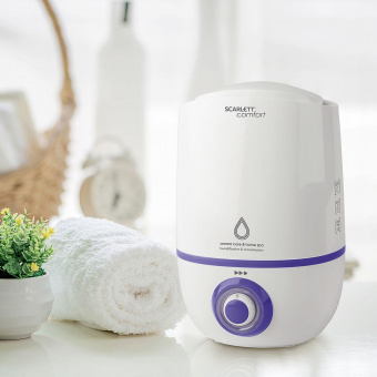 Увлажнитель воздуха Scarlett SC-AH986M17 23Вт (ультразвуковой) белый от магазина РЭССИ