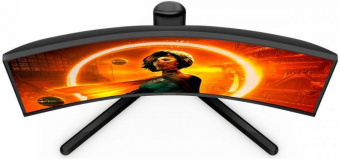 Монитор AOC 27" Gaming C27G3U черный/красный VA LED 1ms 16:9 HDMI M/M матовая HAS Piv 250cd 178гр/178гр 1920x1080 165Hz FreeSync Premium DP FHD USB 5.55кг от магазина РЭССИ
