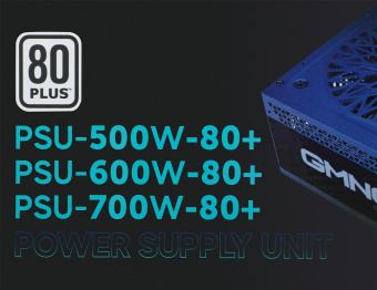 Блок питания GMNG ATX 700W PSU-700W-80+ 80+ (24+4+4pin) APFC 120mm fan 6xSATA RTL от магазина РЭССИ