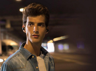 Гарнитура вкладыши Haylou T16 черный беспроводные bluetooth в ушной раковине от магазина РЭССИ