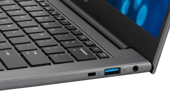 Ноутбук IRU Planio 14INP N-series N100 8Gb SSD256Gb Intel UHD Graphics 14" IPS FHD (1920x1080) Windows 11 Professional grey WiFi BT Cam 5000mAh от магазина РЭССИ