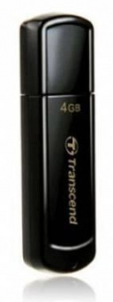 Флеш Диск Transcend 4Gb Jetflash 350 TS4GJF350 USB2.0 черный от магазина РЭССИ